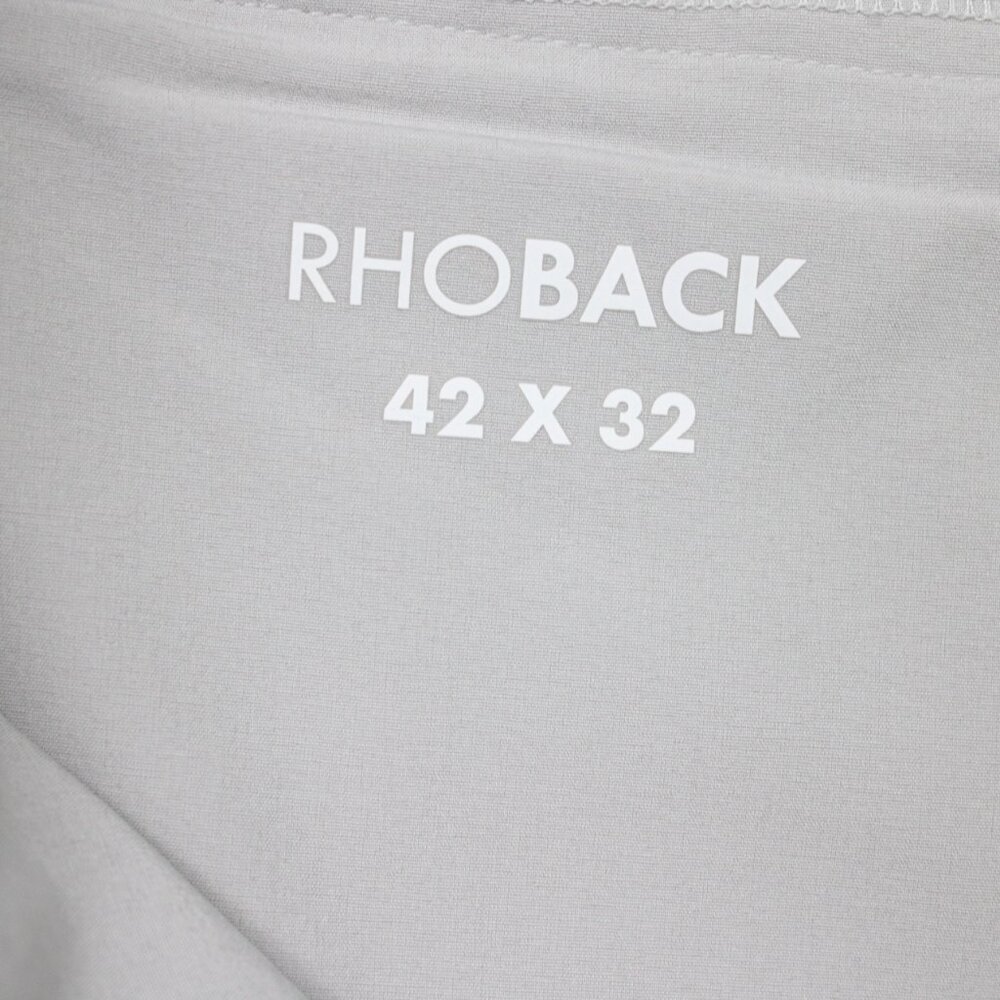 Rhoback Pants Mens 42x32 Gray Delta Performance Golf Active Casual Stretch - Picture 12 of 15
